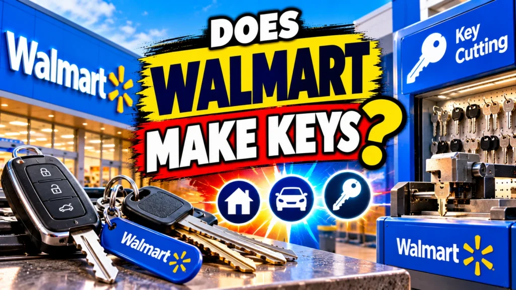 Does Walmart Make Keys