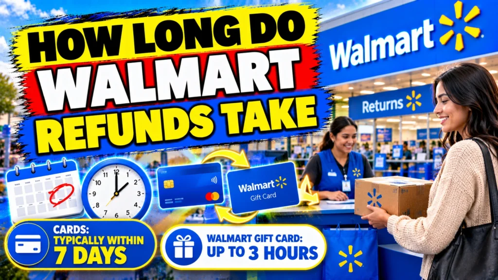 How Long Do Walmart Refunds Take