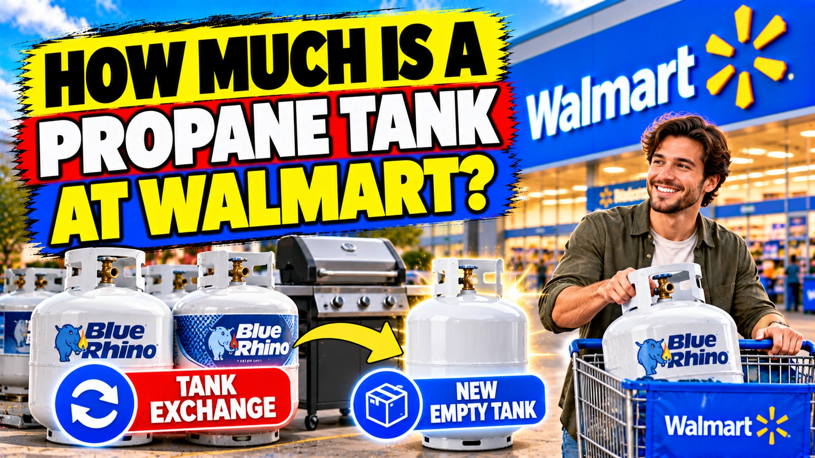 How Much Is a Propane Tank at Walmart