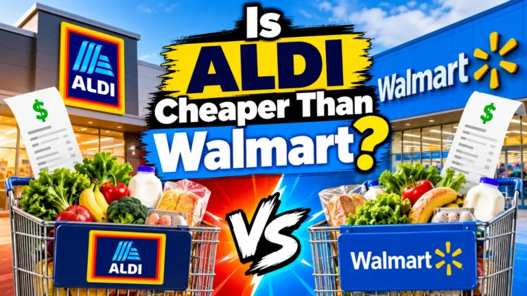 Is ALDI Cheaper Than Walmart