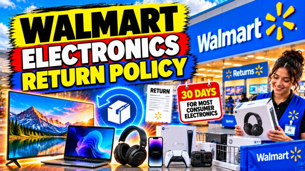Walmart Electronics Return Policy