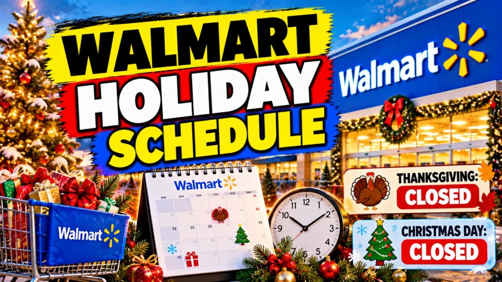 Walmart Holiday Schedule