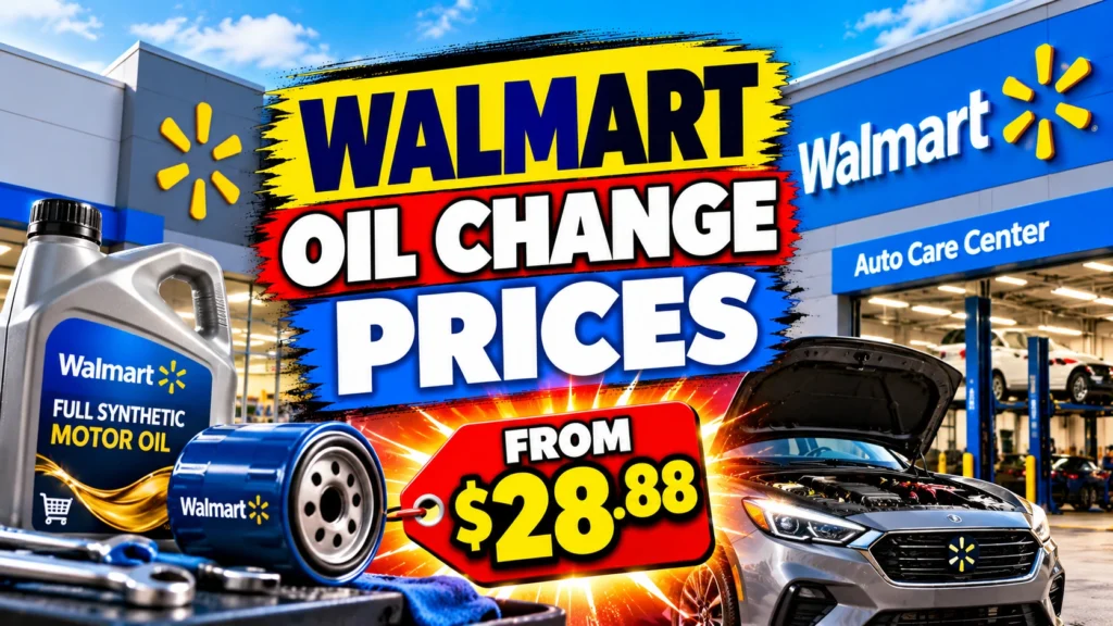 Walmart Oil Change Prices