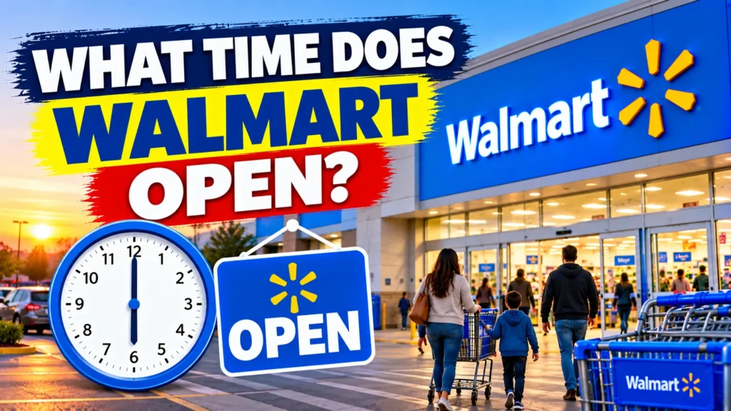 What Time Does Walmart Open
